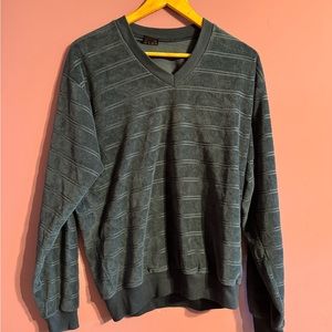 Vintage Velour Shirt. Size L